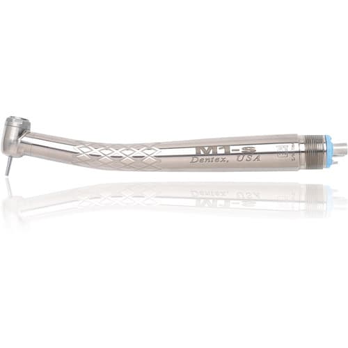 Microtech Dentex Handpiece Single Port Standard Head Push Button, Fixed Back, M1-S - Microtech - Dentex Handpiece Single Port Standard Head Push Button - Image 1