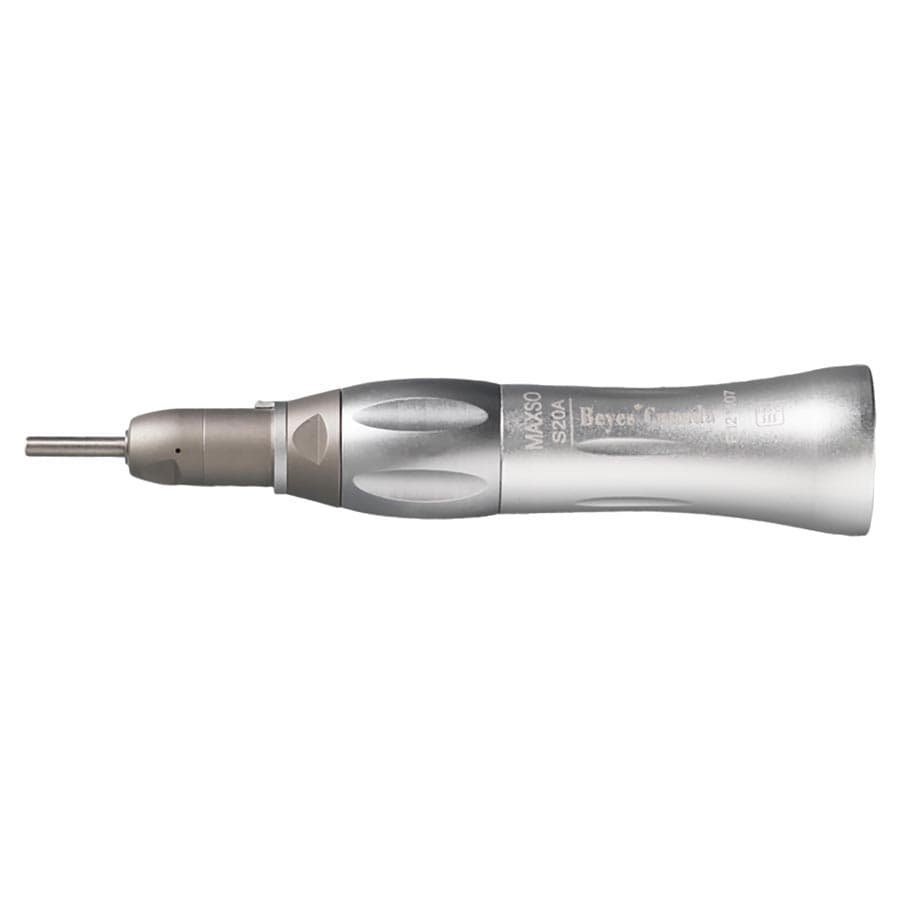 Maxso S20A-NS E-Type Straight Nose Cone Handpiece Attachment, 1:1, Non-Optic, Non-Spray, Blue, 1/Pk, ST2010 thumbnail 4