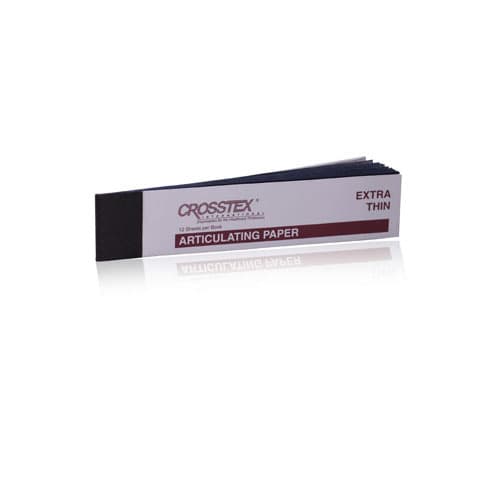 Crosstex Thick Blue Articulating Paper, 0.005" (127 Microns), 12 Books of 12 Sheets (144 Sheets/Box), TPTH thumbnail 10
