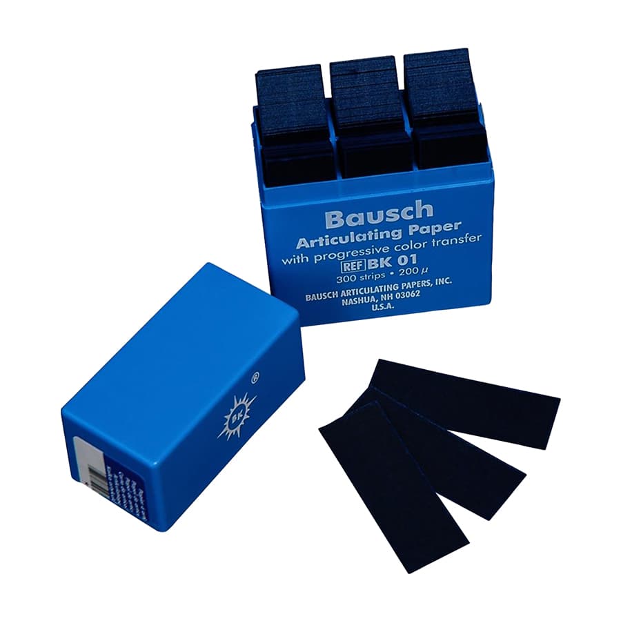 Bausch Arti-Check Micro-Thin Articulating Paper, 200 Microns, Blue, 300 Strips, BK01 thumbnail 11