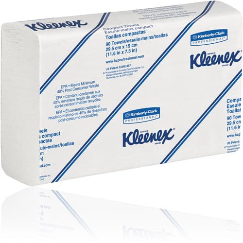 Kleenex Scott Slimfold Paper Towels, 1-Ply, 7.5" x 11.6", 90 Sheets/Pack, 24 Packs/Case (2160 Towels), 04442 thumbnail 6