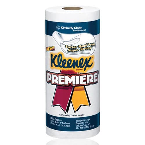 Kleenex Premiere Perforated Roll Towels, 1-Ply, 70 Sheets per Roll, 24 Rolls/Case, 13964 thumbnail 3