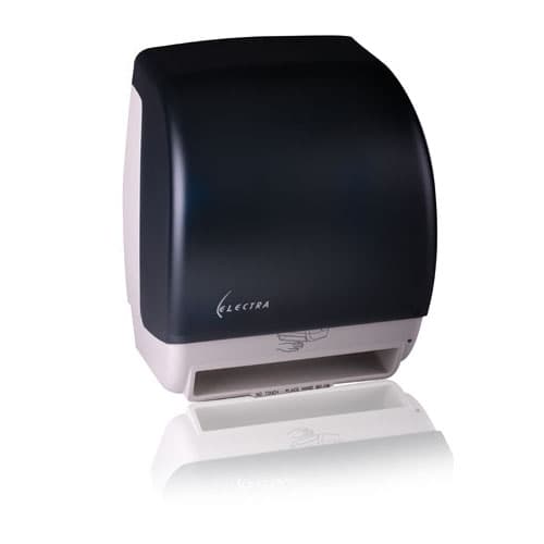 Alwin Electra 245 Touchless Automatic Roll Towel Dispenser, Black - Dispenser, Black Electra 245 Touchless Auto-Roll Towel - Image 1