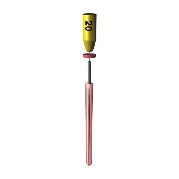Kerr Soft-Core Classic Obturators, #20, Yellow, 6/Pk, 972-3020 thumbnail 11