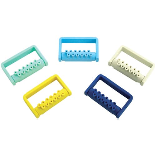 Pac-Dent Autoclavable Plastic Bur Caddy, Holds 8 FG Burs and 4 RA Burs, Light Green, 201GR - Pac-Dent Autoclavable Plastic Bur Caddy, Holds up to 8 FG burs and 4 RA burs - Image 1
