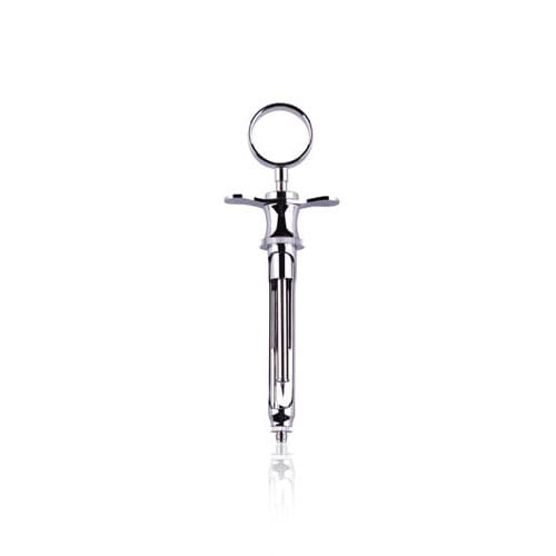 Vista Apex Cook-Waite Style 1.8 cc Aspirating Syringe, Chrome, Autoclavable, 1/Pk, 107002 thumbnail 4