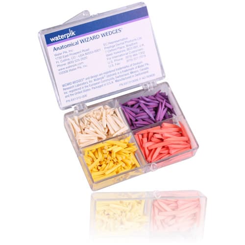 Wizard Anatomical Wedges, Assorted Sizes and Colors, Birch Wood, 400/Pk, WW-AM-A-400-AST5 thumbnail 6