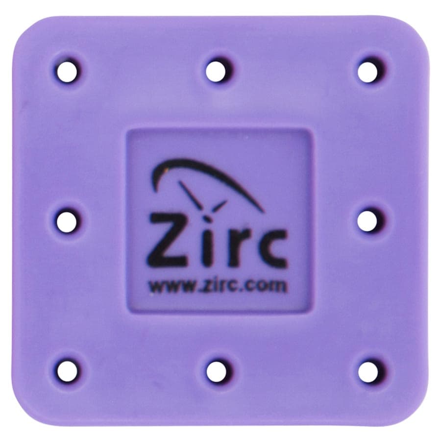 Zirc 8-Hole Magnetic Bur Block, Neon Purple, Fits FG/RA/HP Burs, Autoclavable, 1/Pk, 50Z400R thumbnail 14