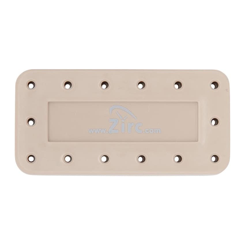 Zirc 14-Hole Magnetic Bur Block, Beige, 50Z403G, 1/Pk thumbnail 7