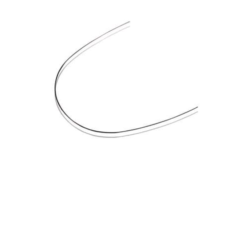 Ortho Corp Stainless Steel Natural Rectangular Archwire, .016x.022, Lower, 25/Pack (92-1031850) - Archwire SS Natural Rectangular .016x.022 Lower 25/Pack***use 92-1031850*** - Image 1
