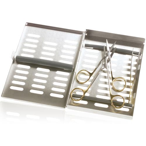 Thompson™ Slimline 14 Instrument Cassette, Stainless Steel, Silver, 7" x 4-5/8" x 11/16", 3-072014 thumbnail 3