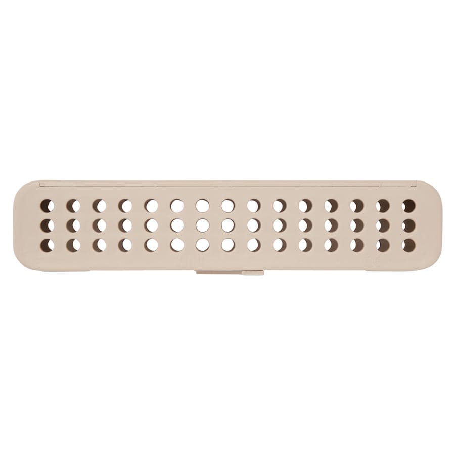 Zirc Steri-Container Compact Cassette, Beige, 7-1/8" x 1-1/2" x 1-1/2", Holds 8-12 Instruments, 50Z905-G thumbnail 5