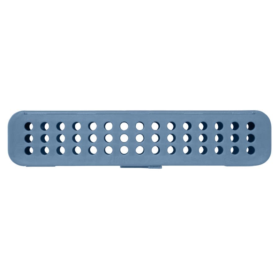 Zirc Compact Steri-Container, Blue, 7-1/8" x 1-1/2" x 1-1/2", Holds 8-12 Instruments, Autoclavable, 50Z905B thumbnail 10