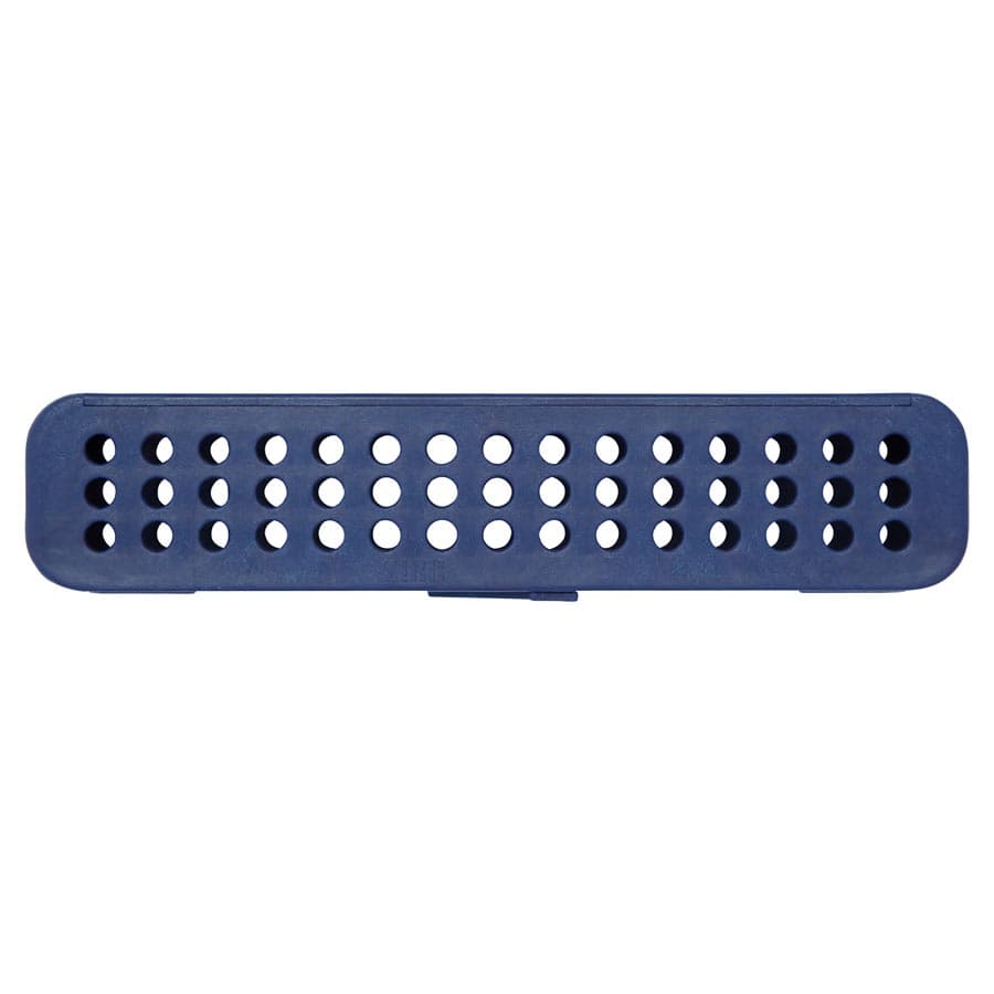 Zirc Dental Compact Steri-Container, Midnight Blue, 7-1/8" x 1-1/2" x 1-1/2", 50Z905-T thumbnail 3