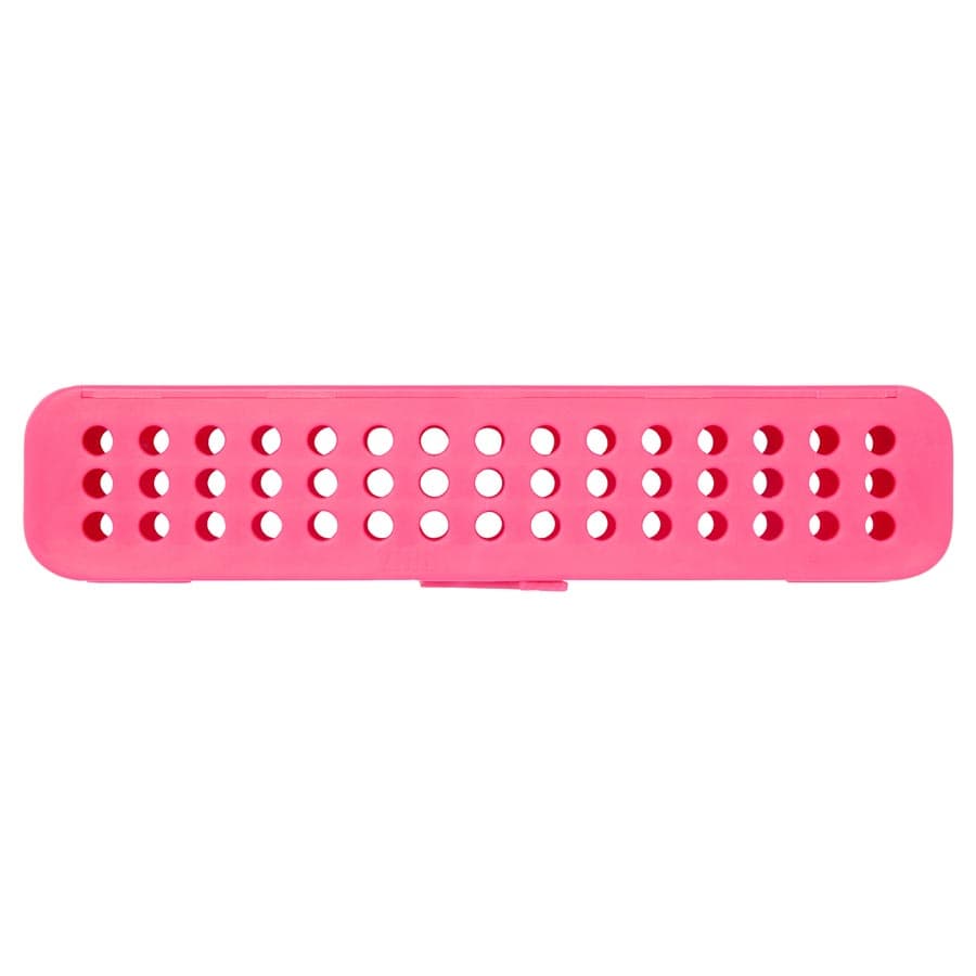 Zirc Dental Compact Steri-Container, Neon Pink, 7-1/8" x 1-1/2" x 1-1/2", 50Z905S thumbnail 4