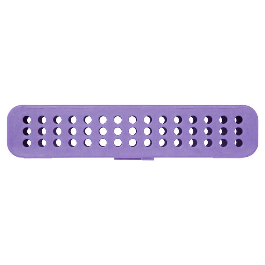 Zirc Compact Steri-Container, Neon Purple, 7-1/8" x 1-1/2" x 1-1/2", 50Z905R thumbnail 4