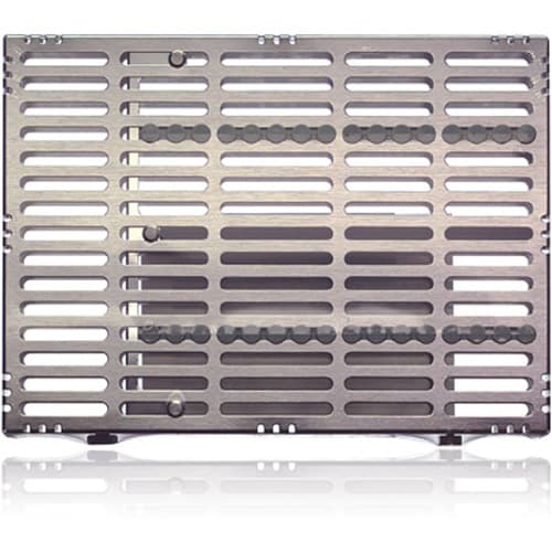 Hu-Friedy IMS Signature Series Large 16-Instrument Cassette with Accessory Area, Gray, 8" x 1.25" x 11", 730157 thumbnail 4