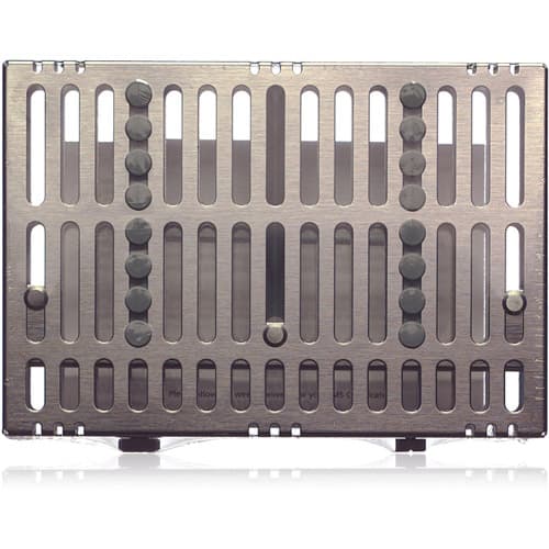 Hu-Friedy IMS Signature Series Cassette, 8-Instrument, Small, Gray, with Accessory Area, 1/Pk, IM5081 thumbnail 6