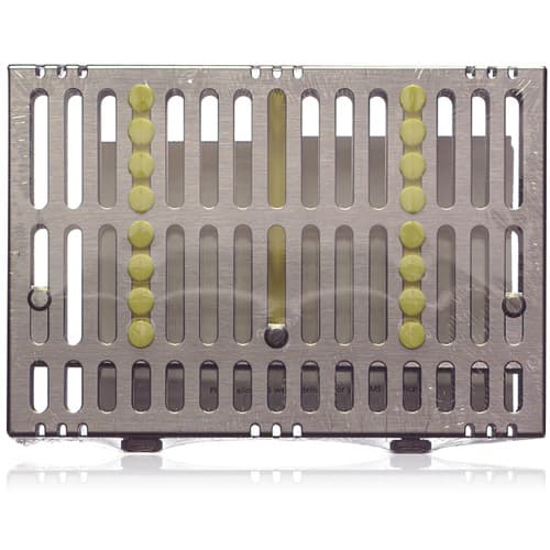 Hu-Friedy IMS Signature Series 8-Instrument Cassette with Accessory Area, Yellow, Small, 5.5" x 8" x 1.25", IM5085 thumbnail 4