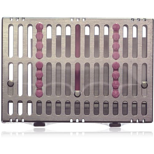 Hu-Friedy IMS Signature Series Cassette, 8-Instrument, Small, Purple, with Accessory Area, 1/Pk, IM5086 thumbnail 6