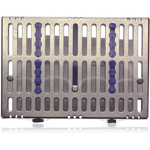 Hu-Friedy IMS Signature Series Cassette, 8-Instrument, Small, Blue, with Accessory Area, 1/Pk, IM5088 thumbnail 5