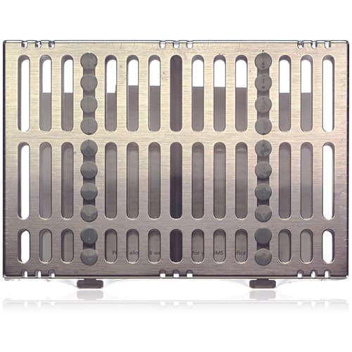 Hu-Friedy IMS Signature Series Instrument Cassette, Small, 10-Instrument, Gray, IM5101 thumbnail 5