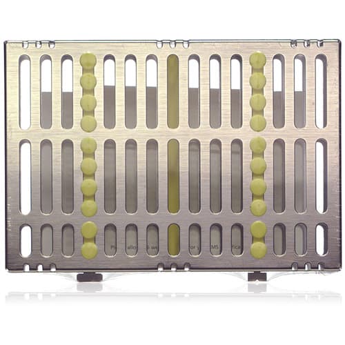 Hu-Friedy IMS Signature Series Cassette, 10-Instrument, Small, Yellow, 1/Pk, IM5105 thumbnail 4