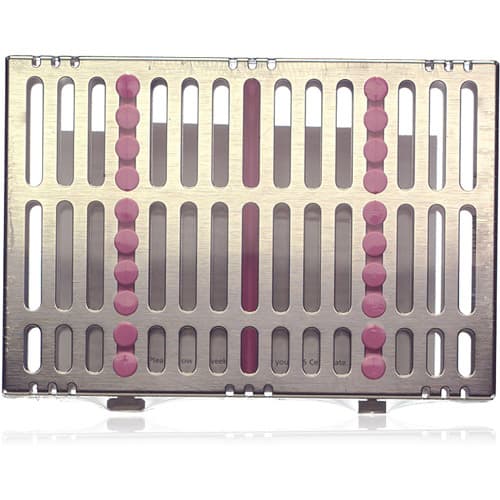 Hu-Friedy IMS Signature Series Cassette, 10-Instrument, Small, Purple, 1/Pk, IM5106 thumbnail 9