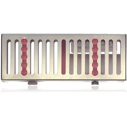 Hu-Friedy IMS® Signature Series® Exam Cassettes, 5 Instrument Capacity, 3" x 8" x 1.25", Red, IM6050 thumbnail 4