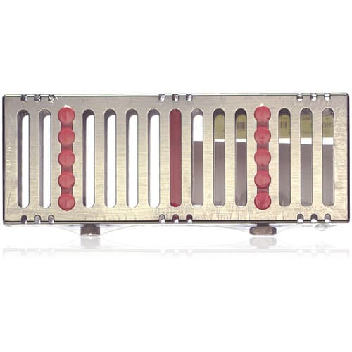 IMS® Signature Series® Exam Cassettes – 5 Instrument Capacity, 3" x 8" x 1.25", Orange, IM6053 thumbnail 11