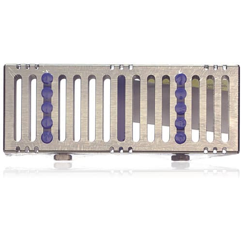 Hu-Friedy IMS Signature Series Exam Cassette, 5-Instrument Capacity, 3" x 8" x 1.25", Blue, IM6058 thumbnail 4