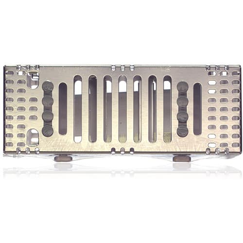 IMS® Signature Series® Double-Decker® Cassettes – 8-Instrument Capacity, 3" x 8" x 1.5" - Gray thumbnail 3