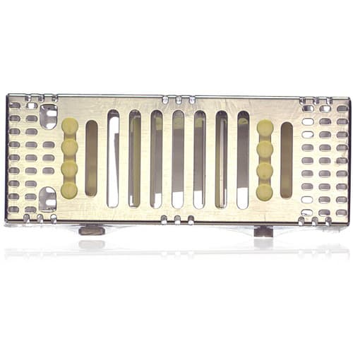 IMS® Signature Series® Double-Decker® Cassettes, 8-Instrument Capacity, 3" x 8" x 1.5", Yellow, IM9085 thumbnail 2