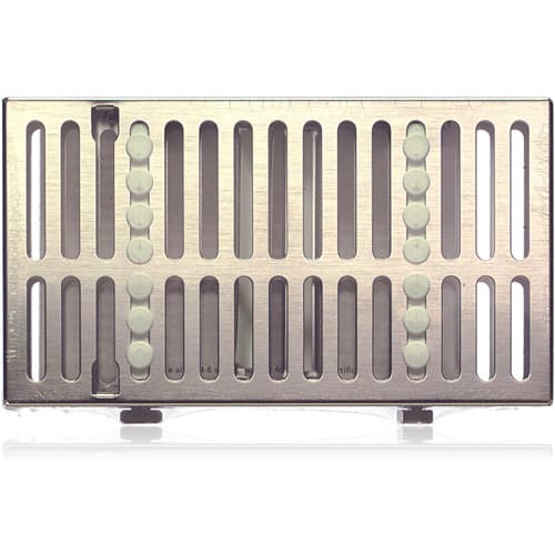 Hu-Friedy IMS Signature Series Double-Decker Small Orthodontic Cassette, White, 4.5" x 8" x 1.5", IM9142-OR thumbnail 3