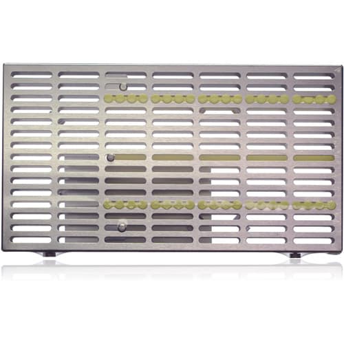 IMS® Signature Series® Oral Surgery Cassettes, Yellow, 8" x 14.5" x 1.25", Stainless Steel, Single thumbnail 4