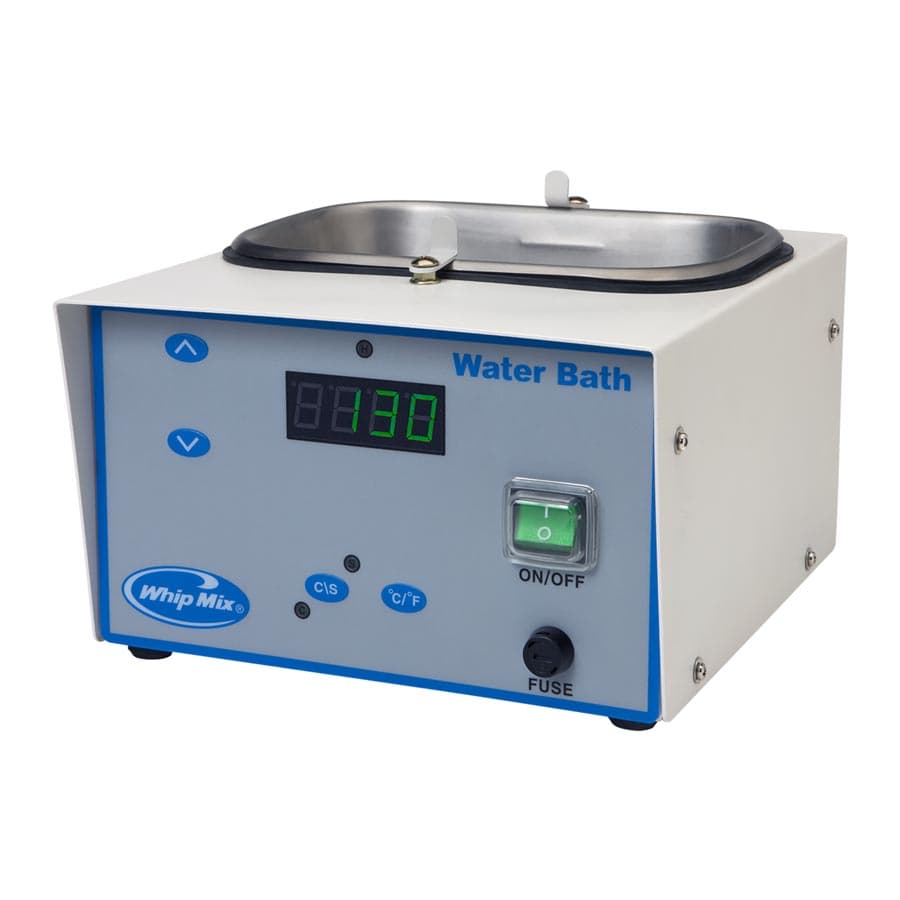 Whip Mix Digital Water Bath 115V with Removable Stainless Steel Tray, Model 05350 thumbnail 8