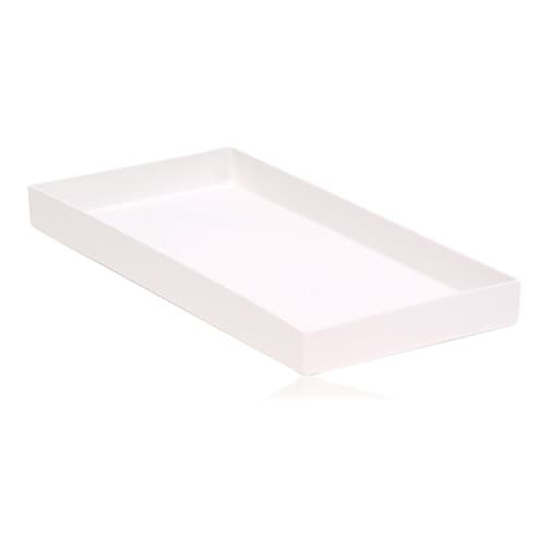 Zirc #19 White Cabinet Tray for Pliers & Scissors, 7-7/8" x 3-3/4" x 3/4", Autoclavable, 20Z205A thumbnail 4