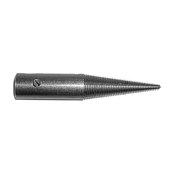 Handler #20 Left Tapered Chuck, 1/2" Straight Shaft, Steel Alloy, 1 Each thumbnail 2