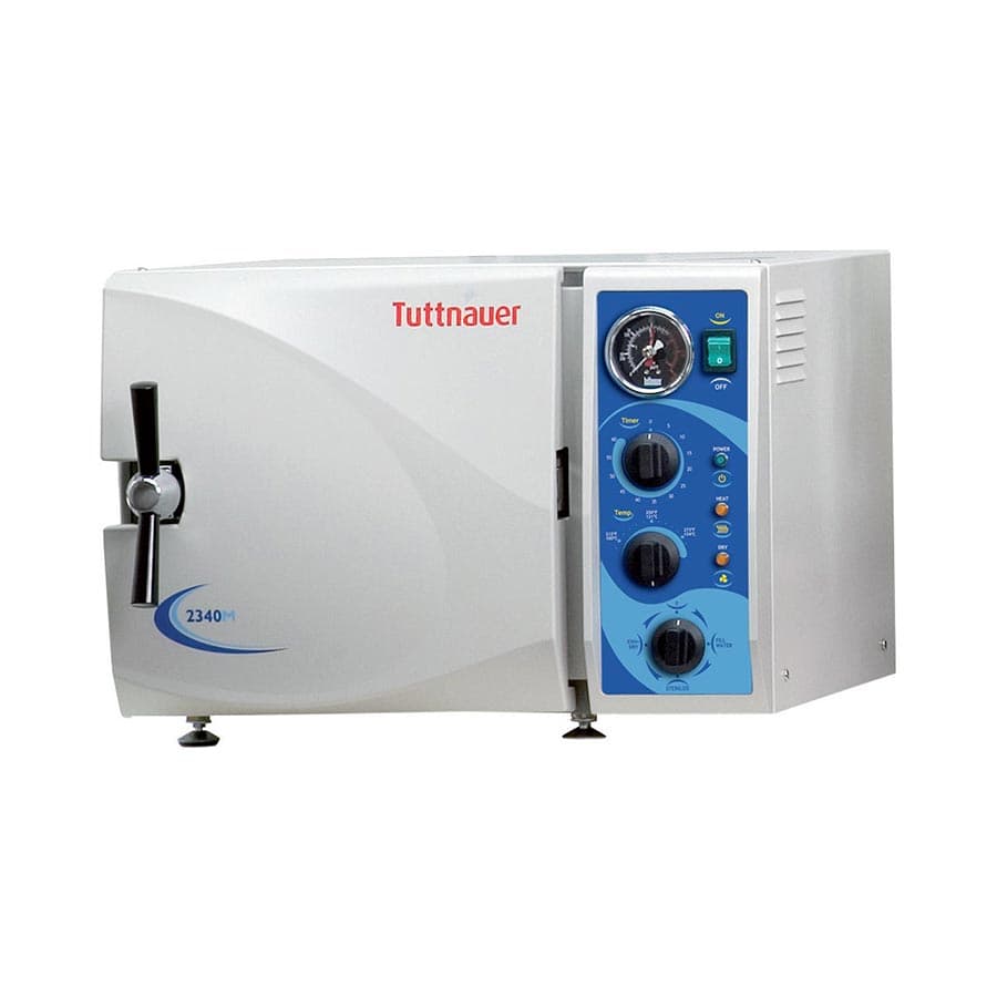 Tuttnauer 2340M Manual Autoclave, 9" x 18" Chamber, 120V, 5 Gallon, 3 Trays, 2340M thumbnail 5