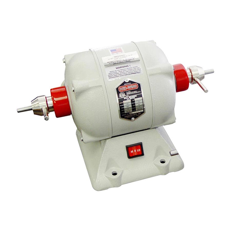 Handler Red Wing Lathe 26, Two-Speed 1/4 HP, 110V, High Base, 6" Shaft Height, Each thumbnail 9