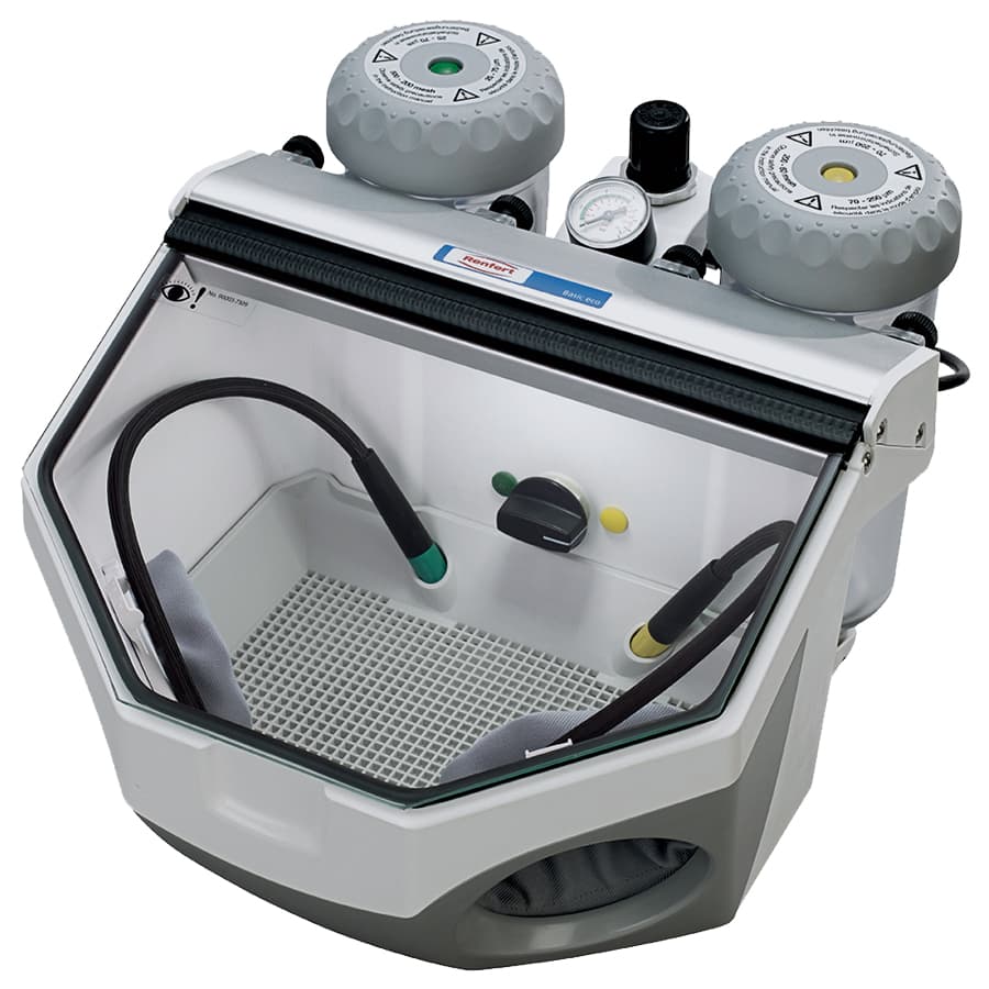 Renfert Basic Eco Sandblaster 25-70/70-250 120V, Compact Microblaster with LED Lighting, 29494025 thumbnail 11
