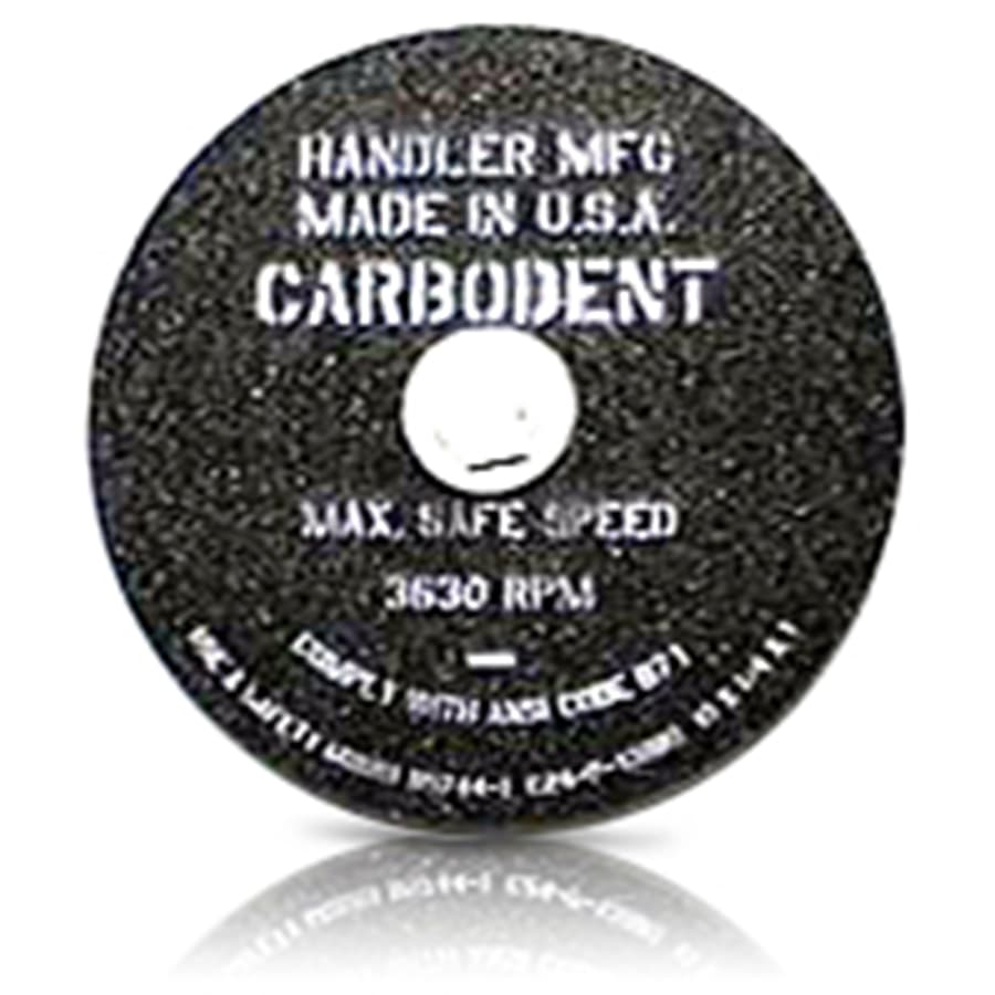 Handler Carbo-Dent Model Trimmer Wheel #31A, 10" Medium Grit, 1/Pkg thumbnail 2