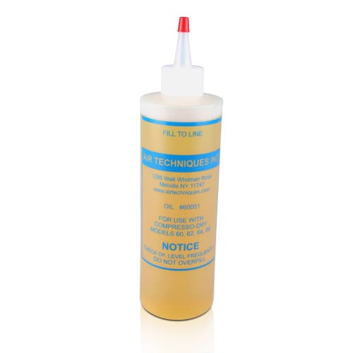 Air Techniques Compressor Oil, 1 Pint (16 oz) Bottle, ISO 100 / SAE 30 / AGMA 3, 60051 thumbnail 5