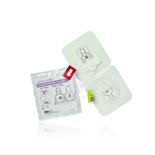 ZOLL Pedi-padz II Pediatric Defibrillation Electrode Pads, One Pair, 8900-0810-01 thumbnail 5