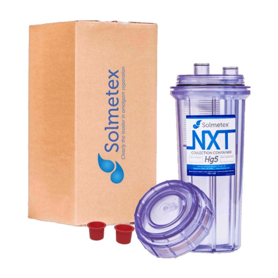 Solmetex NXT Hg5 Collection Container with Recycle Kit, NXT-HG5-002CR, 1/Pack thumbnail 9