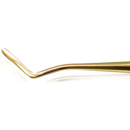 American Eagle Instruments Carver PFI 8A Long Anterior Composite, Titanium Nitride, Double End, 1/4" Stainless Steel Handle, AECA8ALTN thumbnail 3