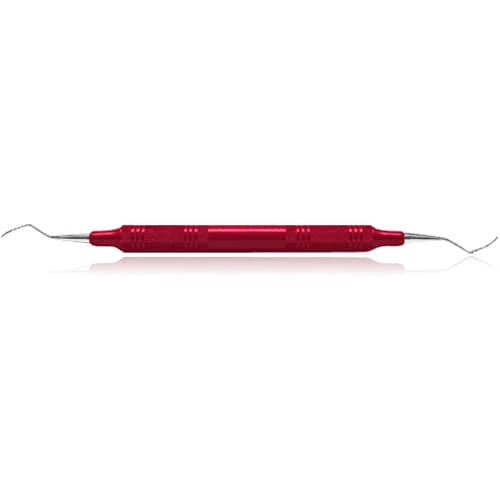 American Eagle Instruments Barnhart 5/6 Universal Curette, Double-Ended, EagleLite Resin Handle, Red, 1/Pk, AECB5-6X thumbnail 6