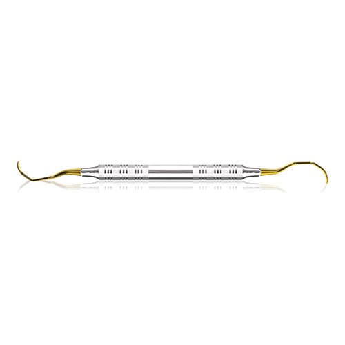 American Eagle Instruments Langer 3-4 XP Curette, Double End, 3/8" - 9.5mm, EagleLite Stainless Steel, AECL3-4XPZ thumbnail 4