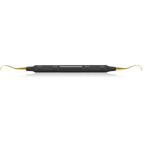 XP SQUARED Technology Universal Curette, McCall 17/18S, EagleLite Resin Handle, Molar, Black, Double End, AECM17-18SXPXE thumbnail 2