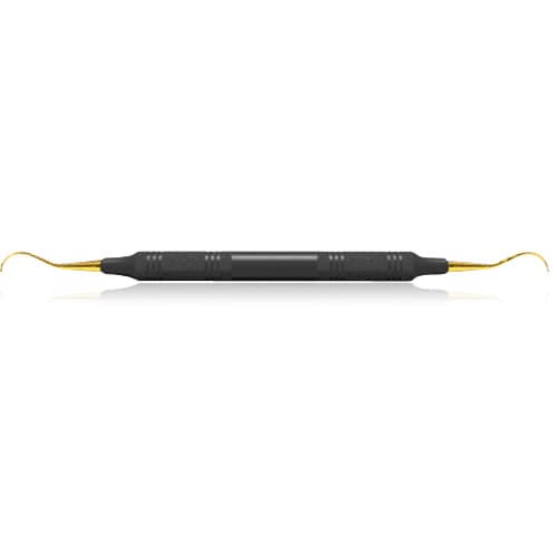 XP SQUARED Technology Universal Curette, McCall 17/18, EagleLite Resin Handle, Molar, Black, Double End thumbnail 9